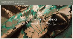 Desktop Screenshot of fabricfactoryokc.com